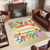 Fixies Personalized Text Floor Mat Perfect for Kitchen Decorate room Dining Room Hallway Anti-slip Rug Anime Office Decor