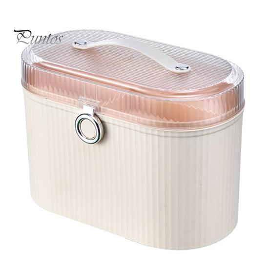 Rodinná lékárnička s rukojetí Dvouvrstvá velkokapacitní plastová krabička Prachotěsná a odolná proti vlhkosti Organizér tablet na tablety Přenosný