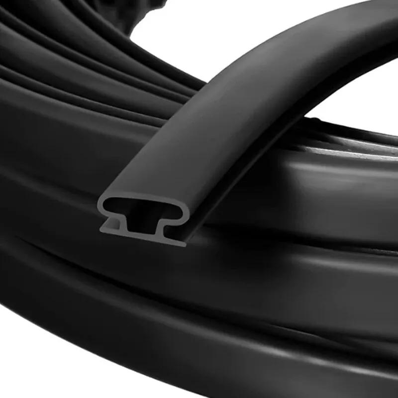 1 Piece Security Door Access Door Window Sealing Strip TPE Weatherproof Anti-Collision Strip Sound Insulationself-Adhesive