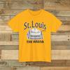 St. Louis Arena 1929 Vintage Hockey Arena T Shirt - St. Louis Blues