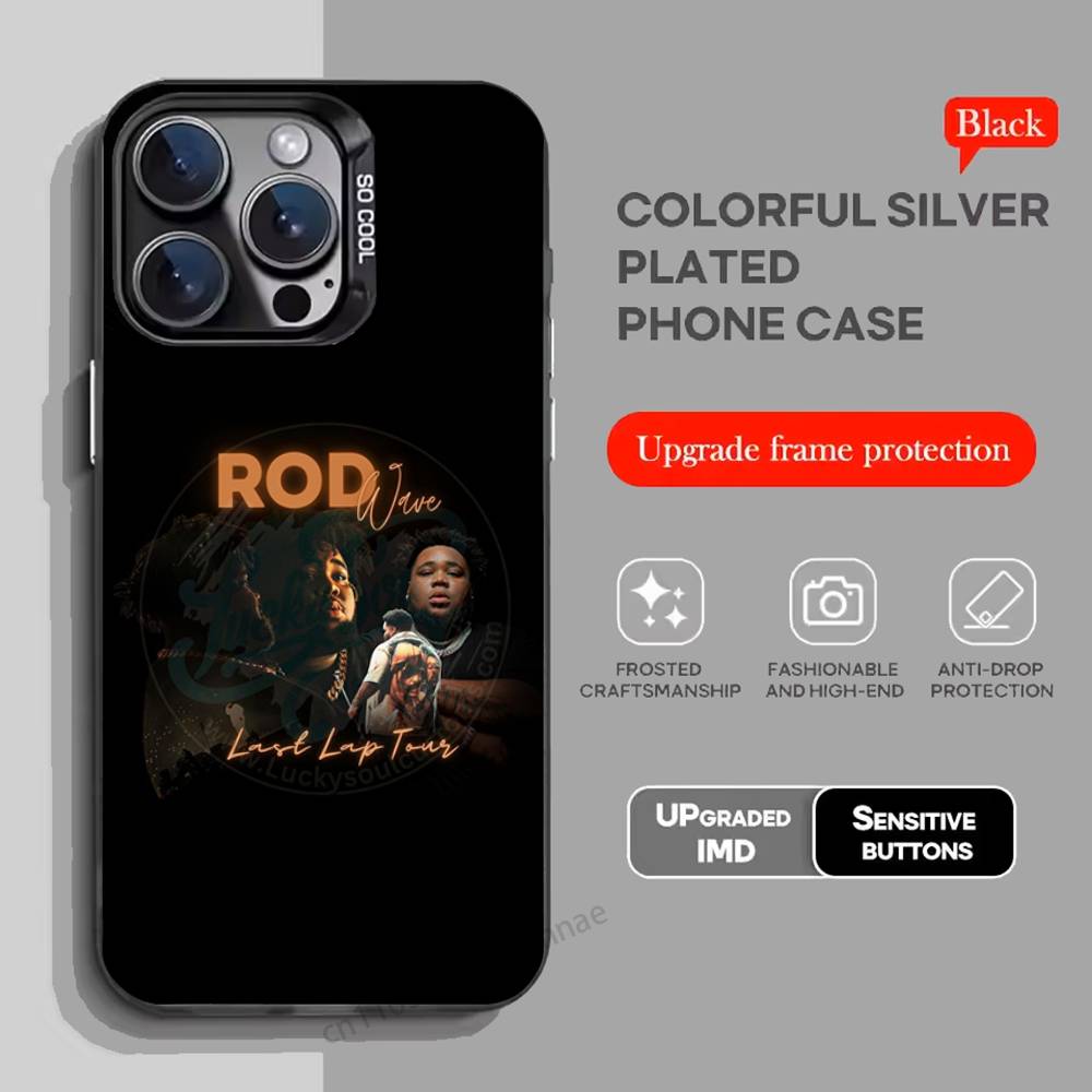 25 R-Rod W-Wave Rapper phone Case for iPhone 17 11 12 Pro Max Plus Mini Air SE  16e 14 15 16 13 Soft Shell