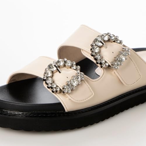[Carino] Platform Jewel Buckle Sandals