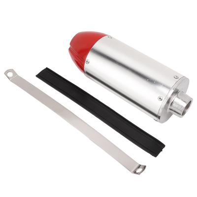 Silenciador de Escape de Motocicleta Metal Sistemas de Escapes Completos Silenciadores Tubo Traseiro Substituição para CRF50