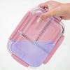 New style Lunch Box Glass 1111ml Microwave Bento Box Food Storage Box school food containers compartment