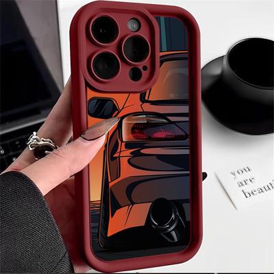 Ae78 Moda Araba Desen Tasarım Sanat Koruyucu Telefon Kılıfları Xiaomi Poco X5 M6 Redmi Note 13 12 11 Pro 13C 12C A3 9 10 12S Angel Eyes TPU Arka Kapak
