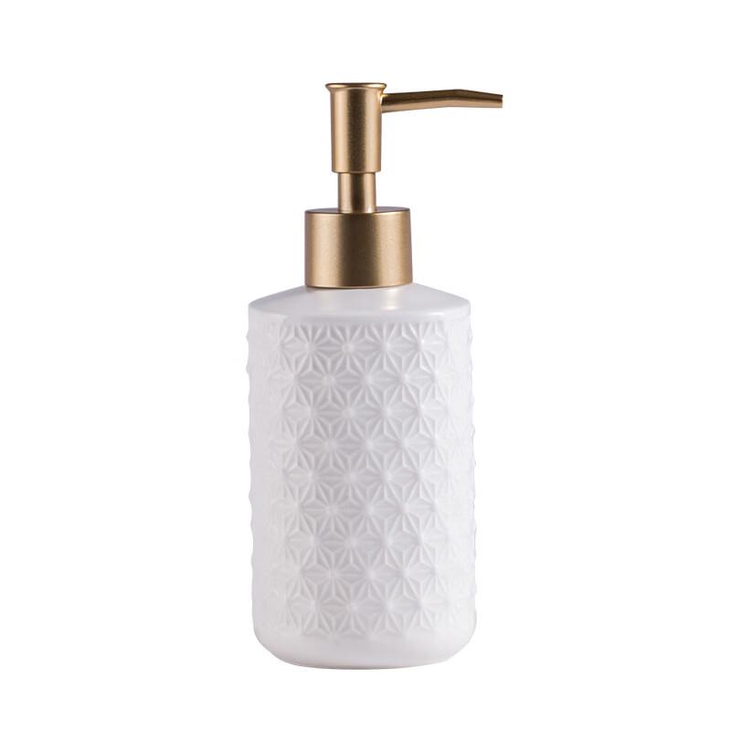 OLOEY Portable Ceramic Bathroom Accessory Set