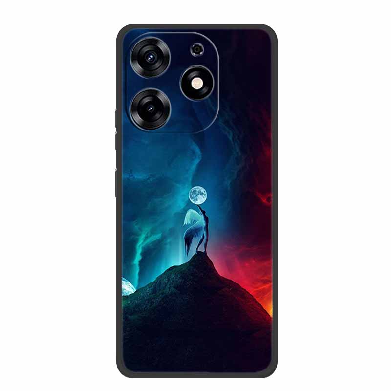 Phone Case For Blackview Shark 9 Case Black Silicone Soft Coque Funda For Blackview Shark 9 Back Cover Case Shark9 6.67" Shell