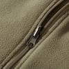 Men Reversible Vest Fleece Lined Waterproof Stand Collar Multi‑Pocket Zip Waistcoat
