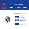 316 Stainless Steel Acid and Alkali Resistant Miniature Ball Bearing (Models 603-609, 688)