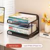 Desktop Book Organizer and Storage Rack