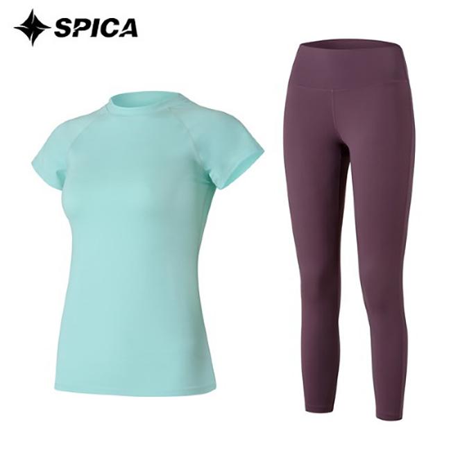 Seupika Yoga Set T-Shirt Leggings Spa523820