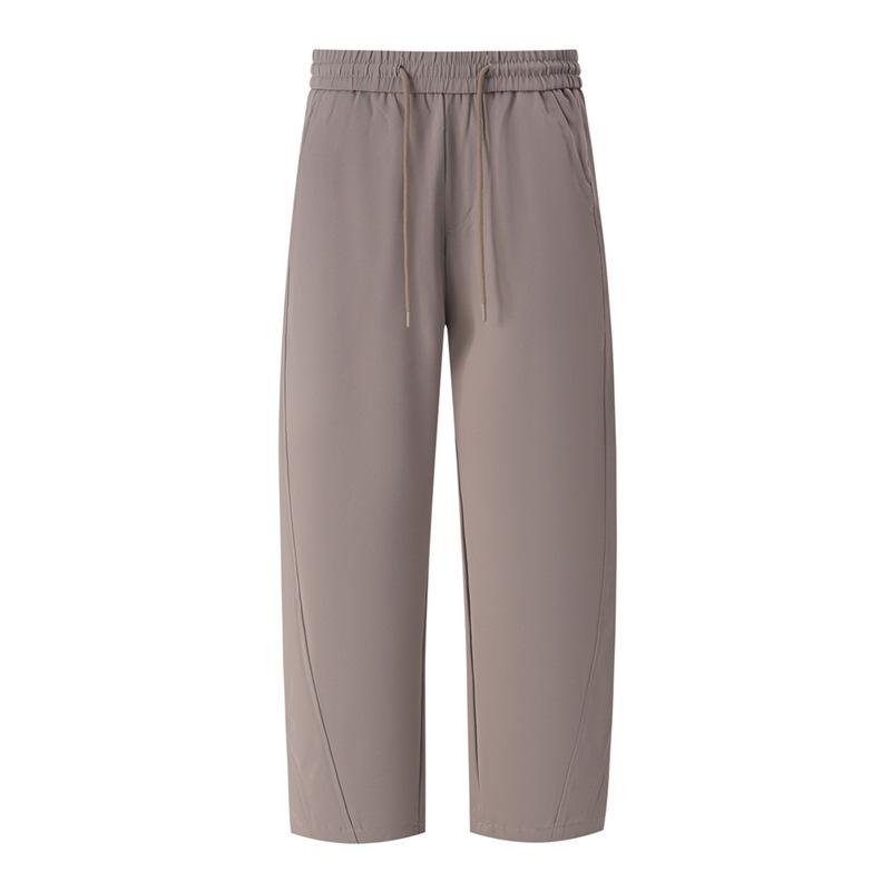 Cool Light Ice Silk Casual Pants Men's Summer Loose Versatile Drape Sweatpants Straight Sports Trousers