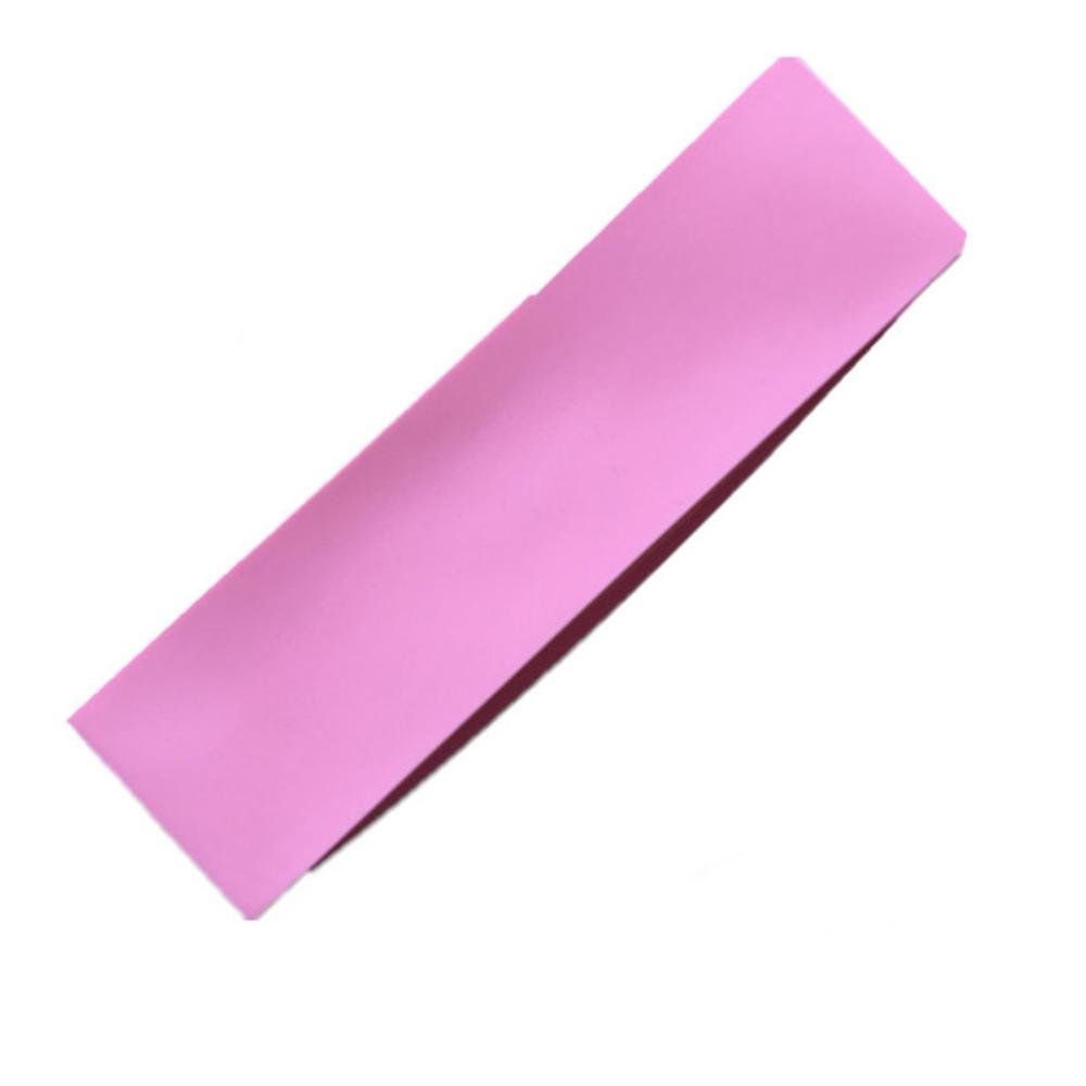 Enkel rektangulär silikontvålform Silikon Rostform Kakform Kapacitet