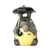 Resin Cartoon My Neighbor Totoro With Umbrella Design Miniature Garden Decor