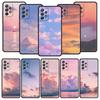 Pink Cloud Summer Sunset Glow Case for Samsung A57 A37 A51 A71 A21S A17 A15 A25 A23 A33 A53 A73 A07 A05S A13 A35 A55 5G Cover