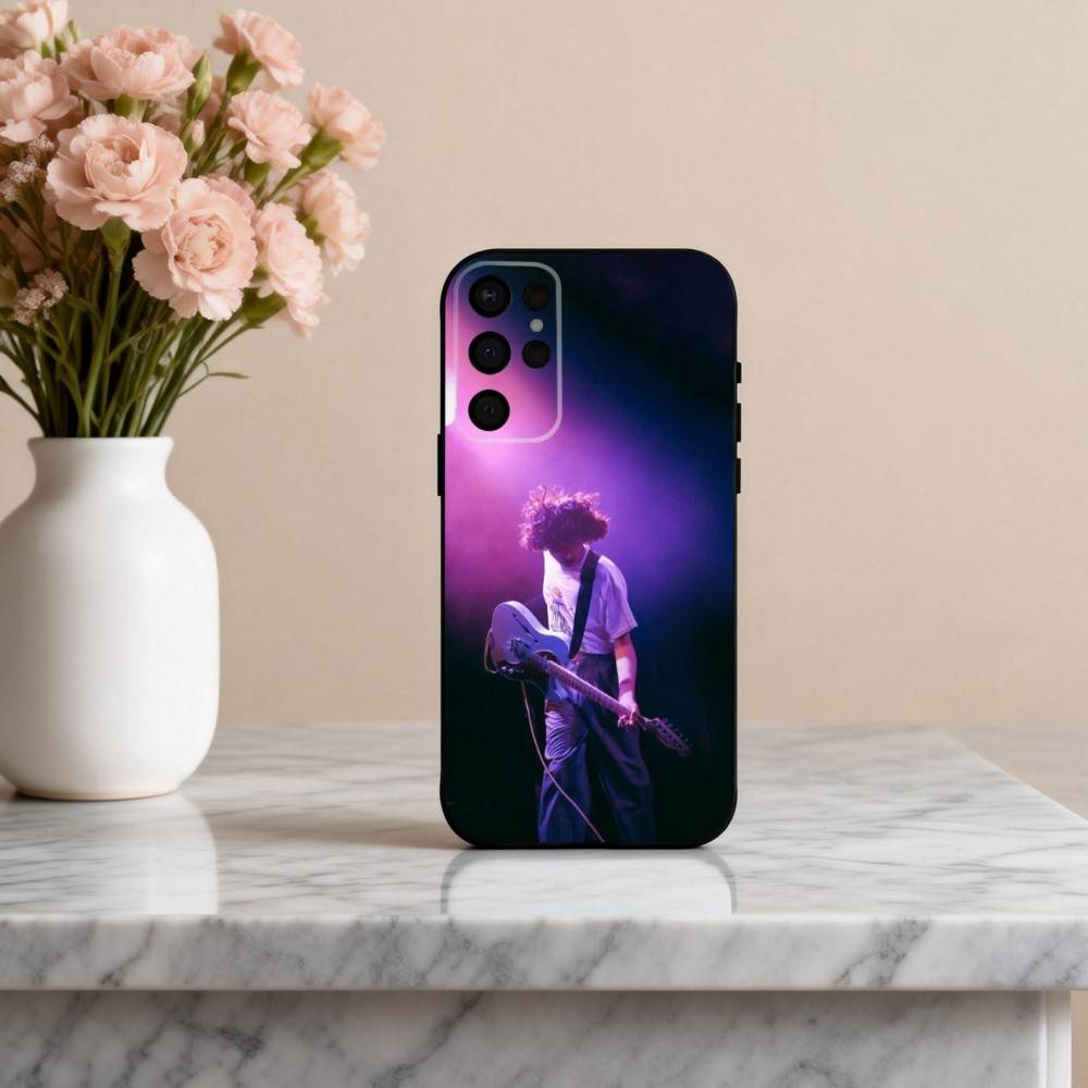 R-Rock M-Music Icon Finn W-Wolfhard Phone Case For Samsung S25,24,23,22,30,21,10,9,Ultra,Plus,Lite,FE,4,5 G Soft Black Case
