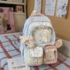 Schoolbag Sweet Japanese Schoolbag for Girls, Primary School Students, Grades 3 To 6, Large Capacity, High Value, Junior High School Girls Backpack