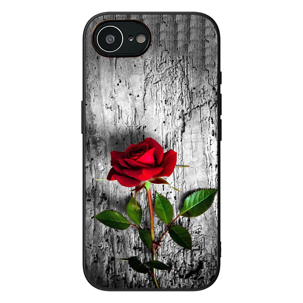 Rose Flower Phone Cover Case for Huawei P30 P20 P10 Mate 10 20 Pro Lite Y9A Y8S P Smart Y7 Y9 Prime Casing