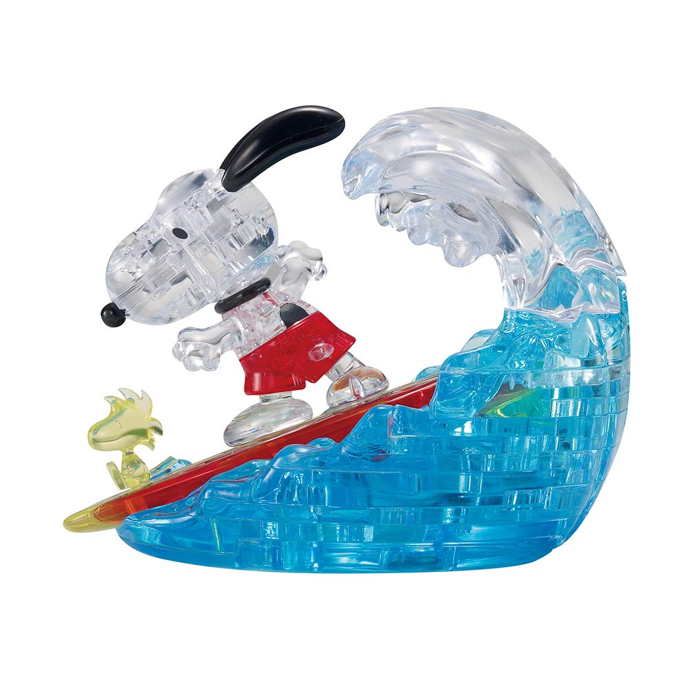 Beverly 40-Piece Crystal Puzzle Snoopy Surfing
