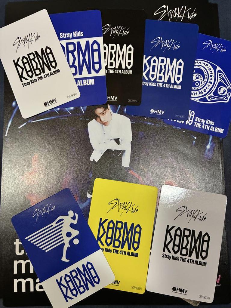 [USED] Stray Kids Karma Accordion HMV Lakidro C Included Seungmin