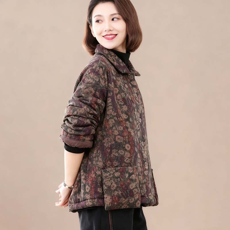 Kabát pro ženy Zesílený Podzim Zima Větruodolný Nadměrný Vodotěsný Ležérní Bunda