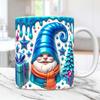3D Christmas Christmas Ceramic Coffee Maker Cup Tea Cup Gnome Underground Treasure Patron Saint