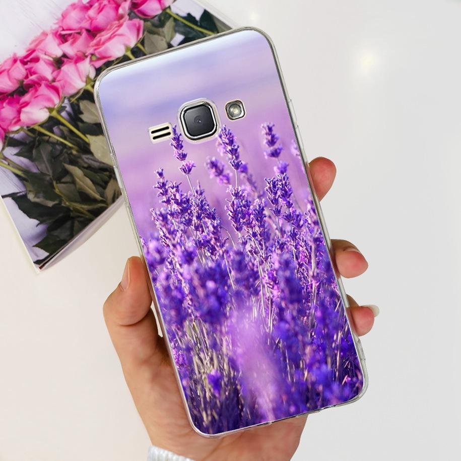 For Samsung J1 2016 Case SM-J120F Cover Fashion Marble Flower Soft Silicone Phone Cover For Samsung J1 Mini J105F J 1 2016 Funda