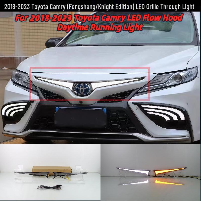 LED Grille Lights for 2018-2023 Toyota Camry Hood