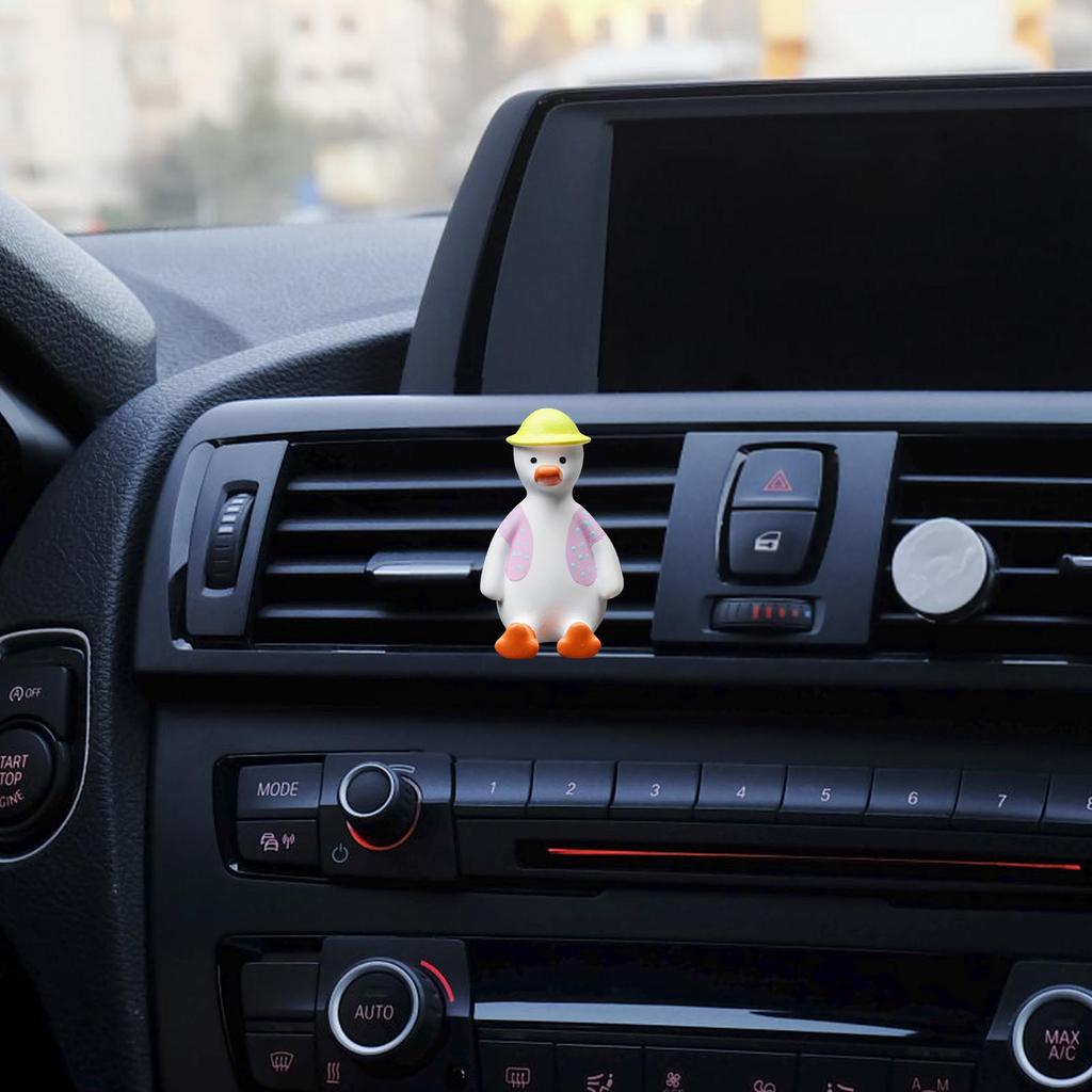 Odświeżacz Powietrza do Samochodu Urocza Kaczuszka Dyfuzor Aromatu do Kratki Wentylacyjnej Samochodu Klips Zapachowy do Kratki Powietrza Wnętrza Ornament Zapachowy do Nawiewu