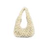 New Fashion Female Women Shoulder Messenger Bags Solid Rhinestone Pearl Chain Handbags Tote Female Evening Party Crossbody Bags