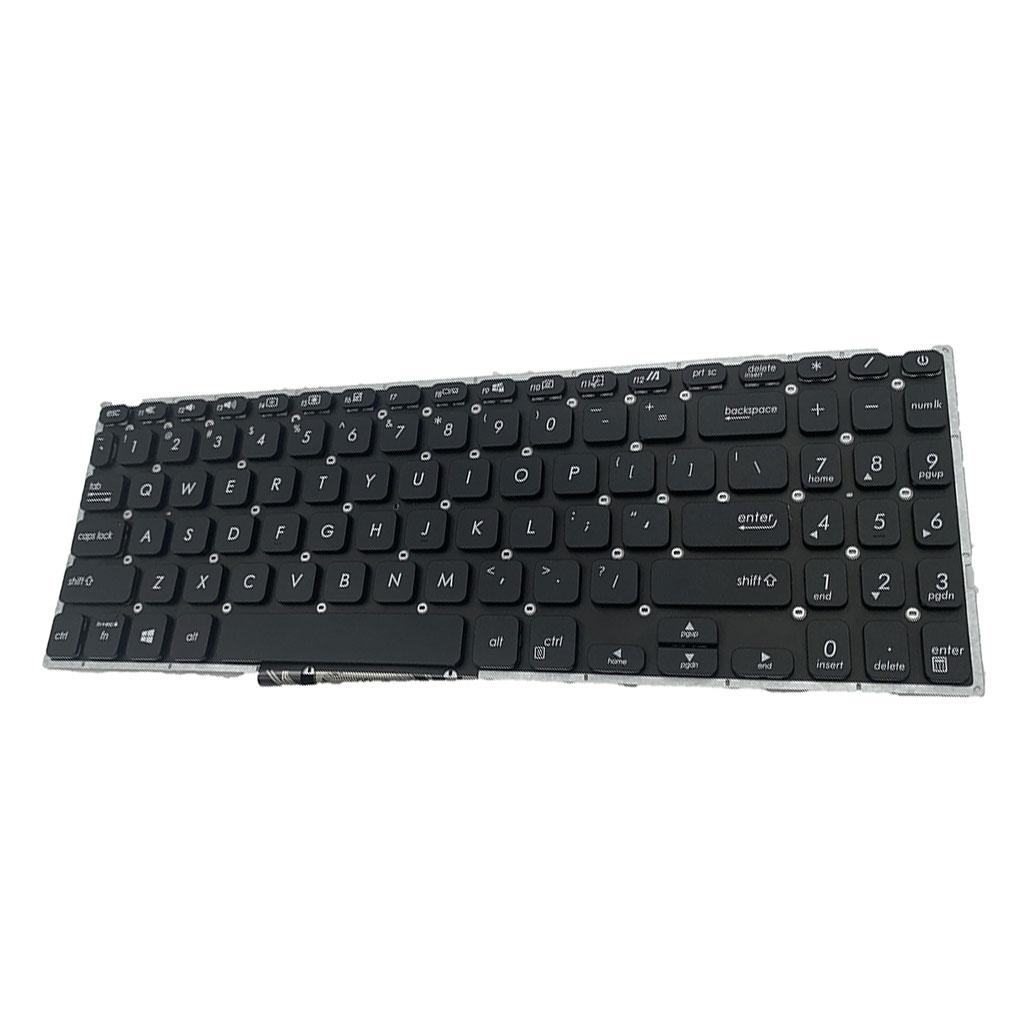 Laptop Keyboard Computer Accessory Sensitive Replace Input Component PC US Layout Inputting Keypad Replacement for X509
