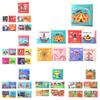 Baby Interactive Cloth Book Early Education Toy Animal Number Cognition Baby Cloth Book