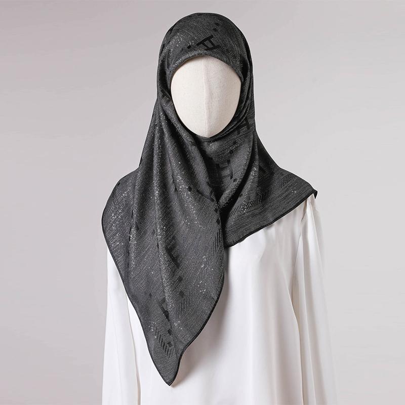 Luxury Bohemia Pashmina Scarf Long Muslim Quadrate Shawl Female Foulard Soft Turban Head Wraps For Women Headband Hijab