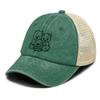 Black Bears Family Printed Baseball Hat Adjustable Inelastic Trendy Vintage Sporting Cap For Women Unisex Outdoor Travel Hiking