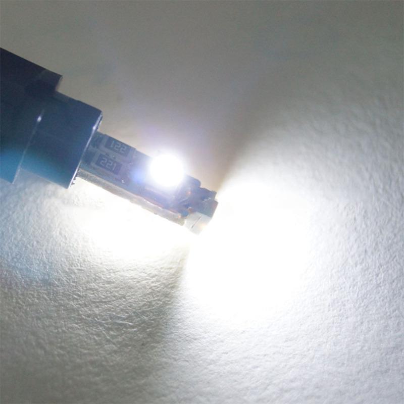 10pcs/set 5mm LED Light Bulbs for Vanity Mirror Sun Visors T5 12103LED