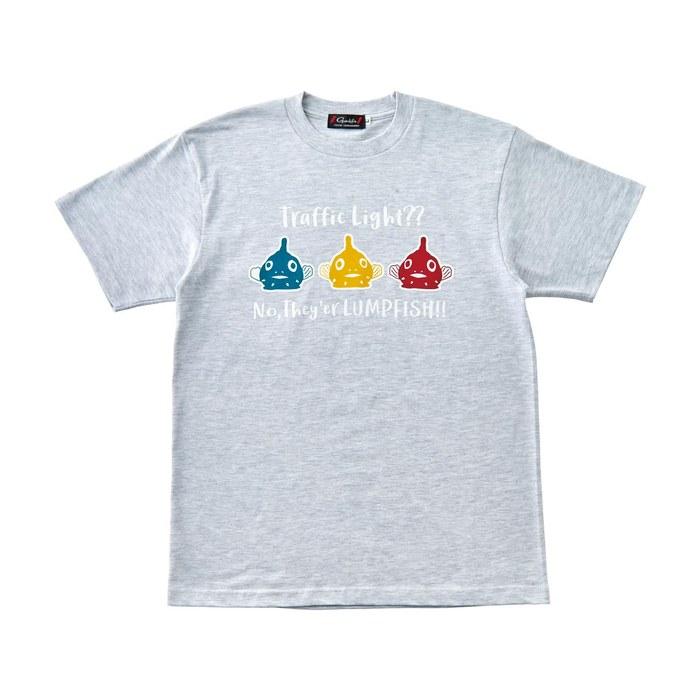 Gamakatsu T-Shirt (Dangouo) GM3743 Ash LL
