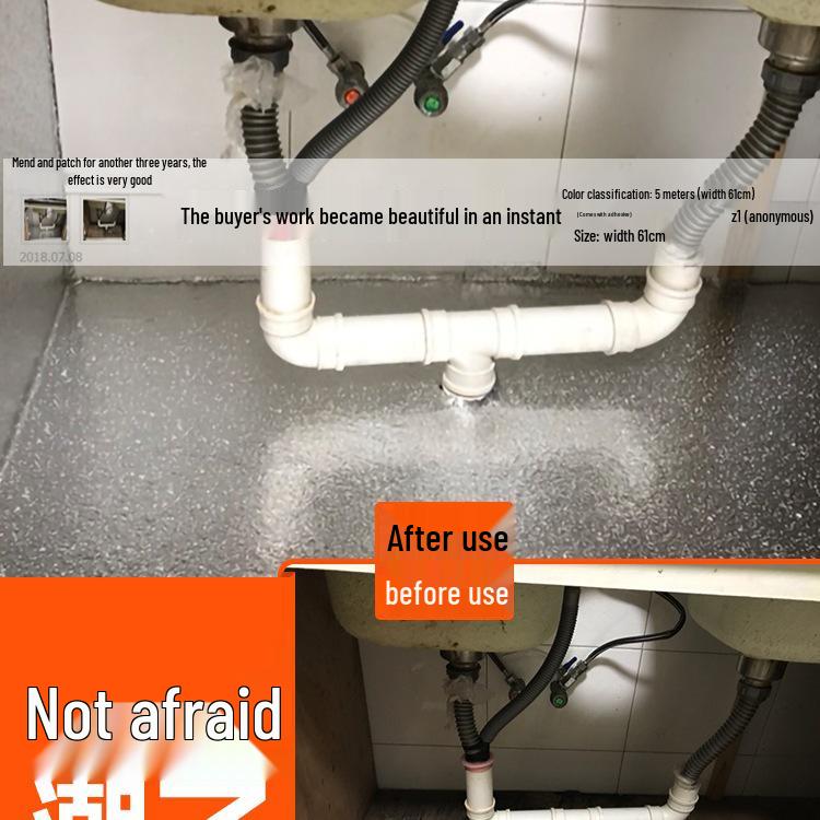 Self-Adhesive Waterproof Cabinet Liner Oil Moisture and Scratch-Proof Aluminum Foil for Kitchen Drawers Wardrobes and Cupboards 5m Silver Orange Peel Pattern with Tool 1890₽