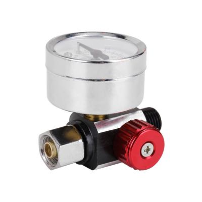 HVLP Sprühluftregler Manometer 1/4" Mini Inline Luftfilter