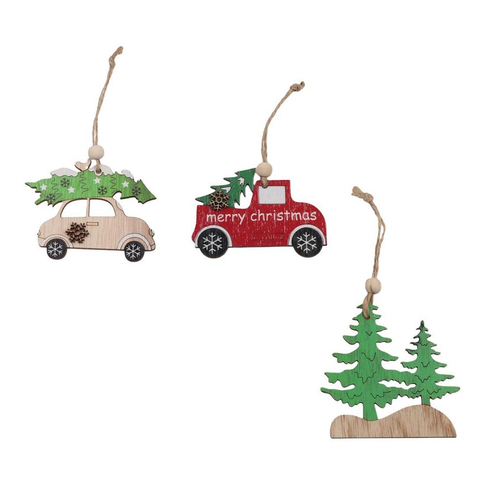 Car Xmas Tree Drop Ornaments Puppy Car Hanging Ornaments Puppy Christmas Pendant  Christmas Decor