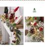 LED String Lights with Pine Cones & Bells for Christmas Tree, Holiday, Living Room & Bedroom Décor