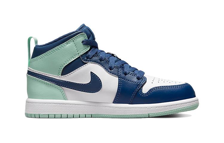 Jordan 1 Mid Mystic Navy Mint Foam PS 640734-413