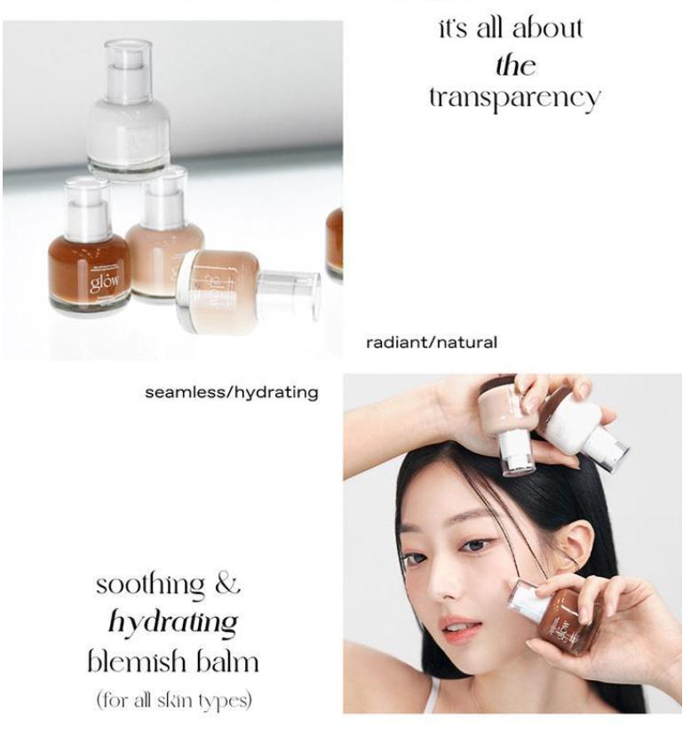 glow Breathable BB Cream 30ml – 3 Shades (One / White / Brown)