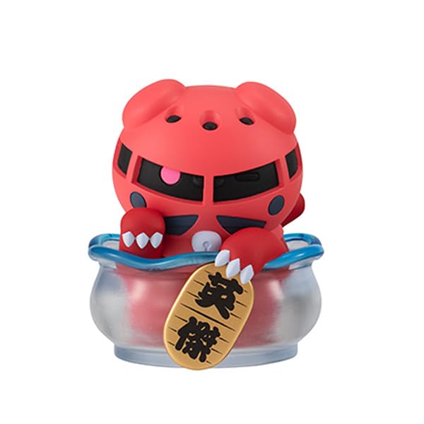 MegaHouse MEGA KAT PROJEKT Mobile Suit Gundam Mobile Suit 60mm PVC NyandamLUCKYCAT [ÆSKE] Ca.