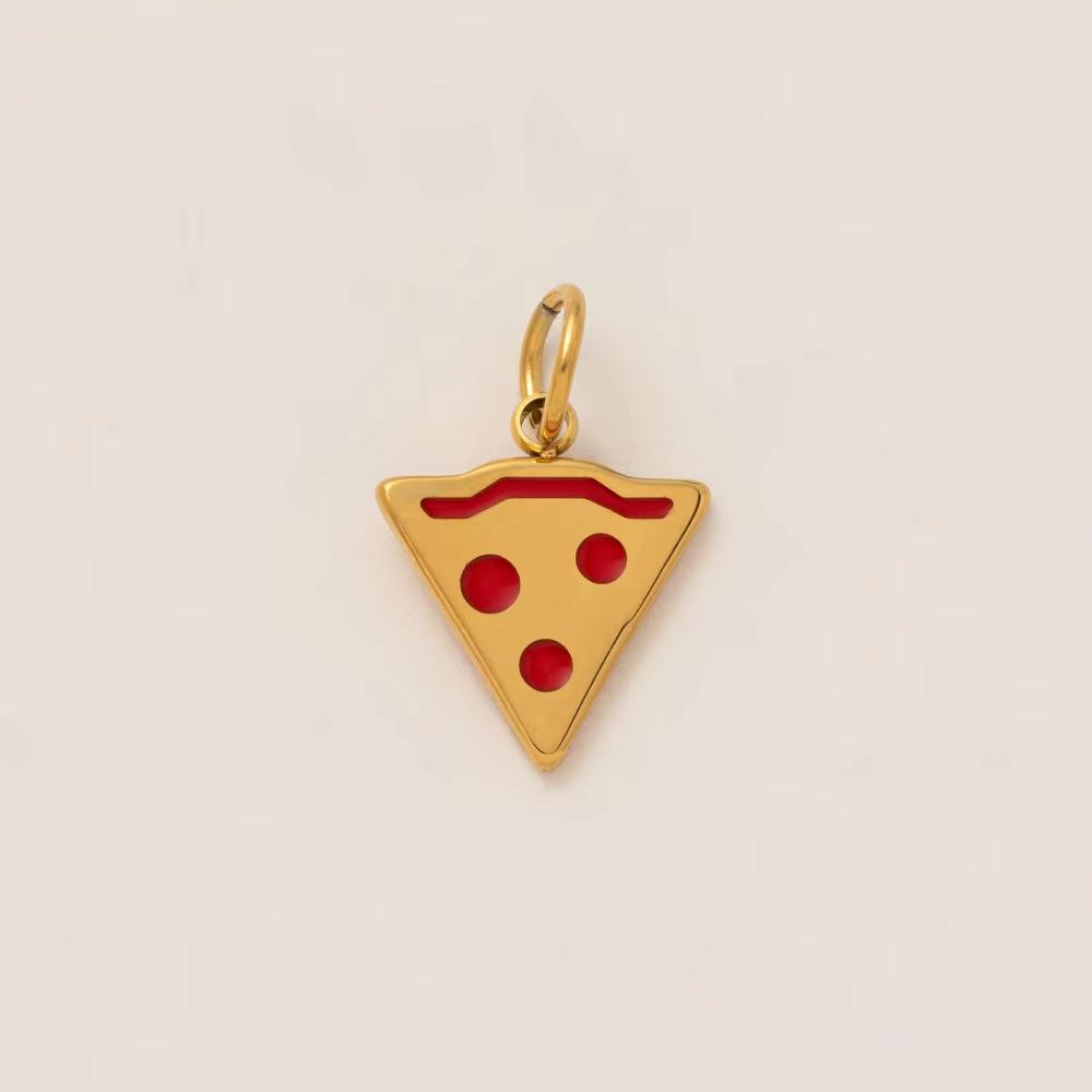18K Gold Plated Stainless Steel Adjustable Chain with Fruit Pendant for DIY Jewelry