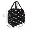 Dachshund Insulated Lunch Bag for Women Leakproof Badger Sausage the Wiener Dog Thermal Cooler  Tote Kids School Children