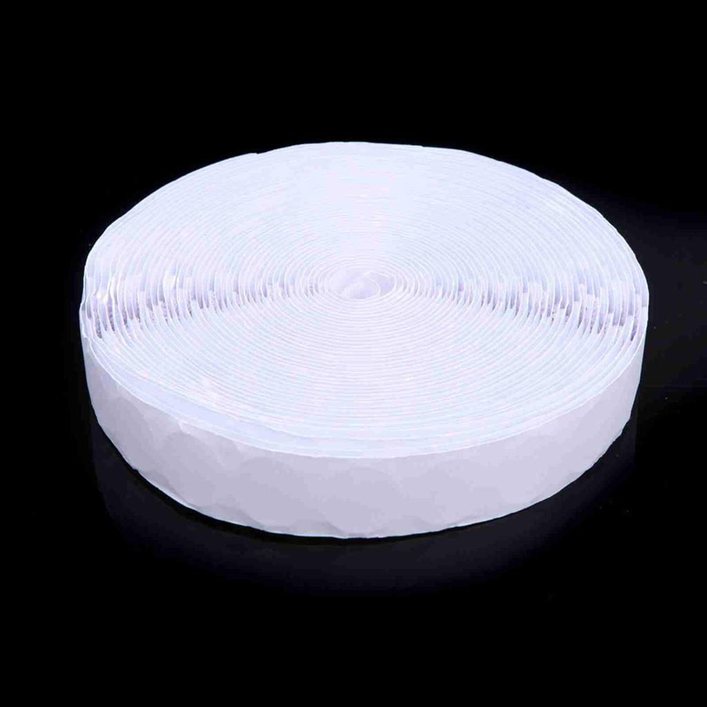 Round Adhesive Tape 20mm Diameter Removable Double Sided Dot Stickers Roll for Crafting Sewing