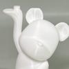 Bear Serving Tray Key Holder Decorative Bear Figurine with Dish Candy Lipsticks Earrings Jewelry Storage Display Stand Table Desk Organizer