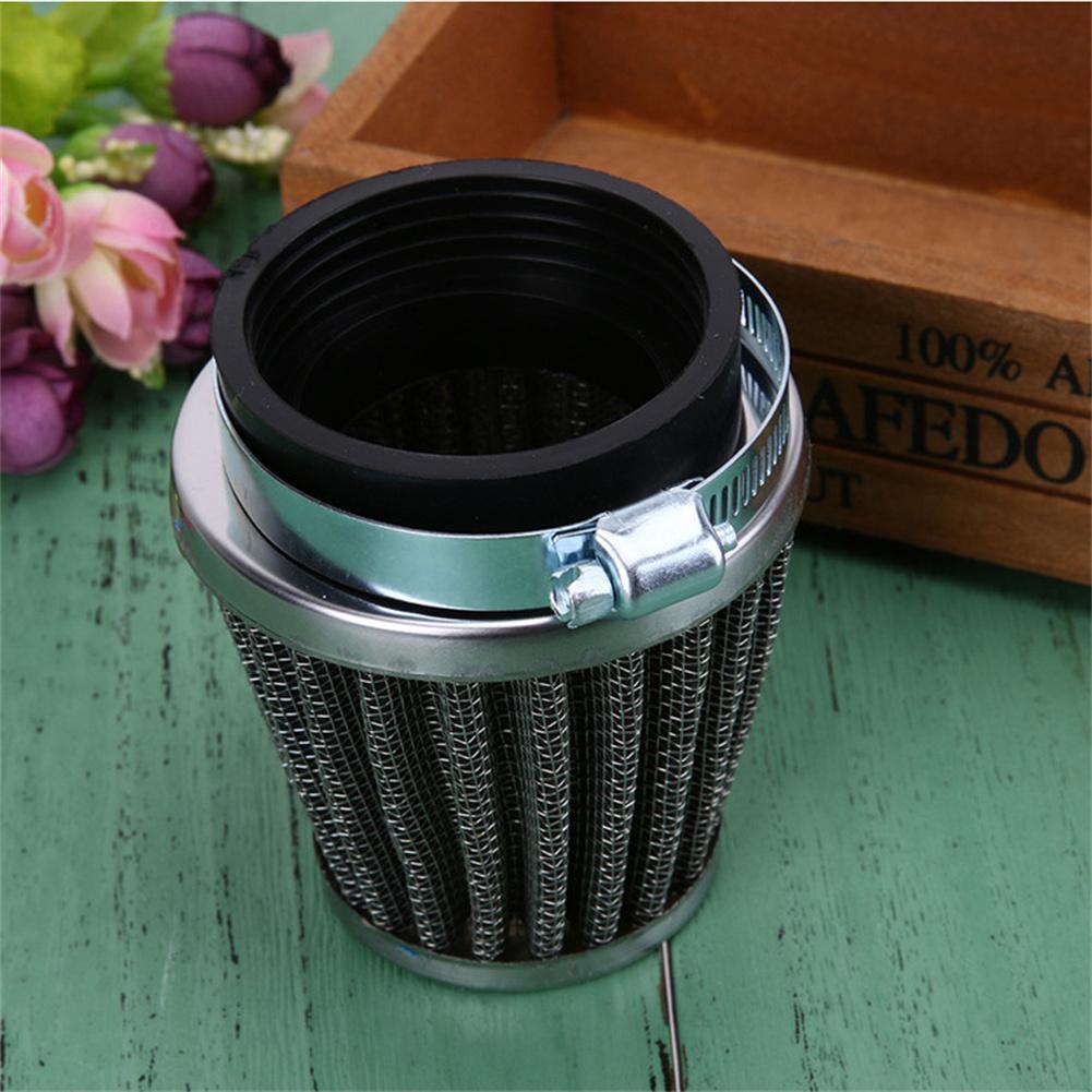 Motorcycle Air Filter Mushroom Head Filters Universal 35mm 44mm 50mm 54mm 60mm Motorcycle Air Intake Filter Cleaner Black