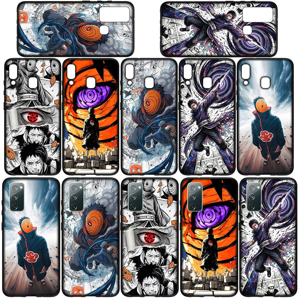 Phone Case for iPhone 17 15 16 Plus Redmi Note 14 12 11 13 Pro Max Huawei P30 P20 Lite OPPO A60 A40 A80 A38 A54 Tobi Uchiha Obito Anime Narutos Cover