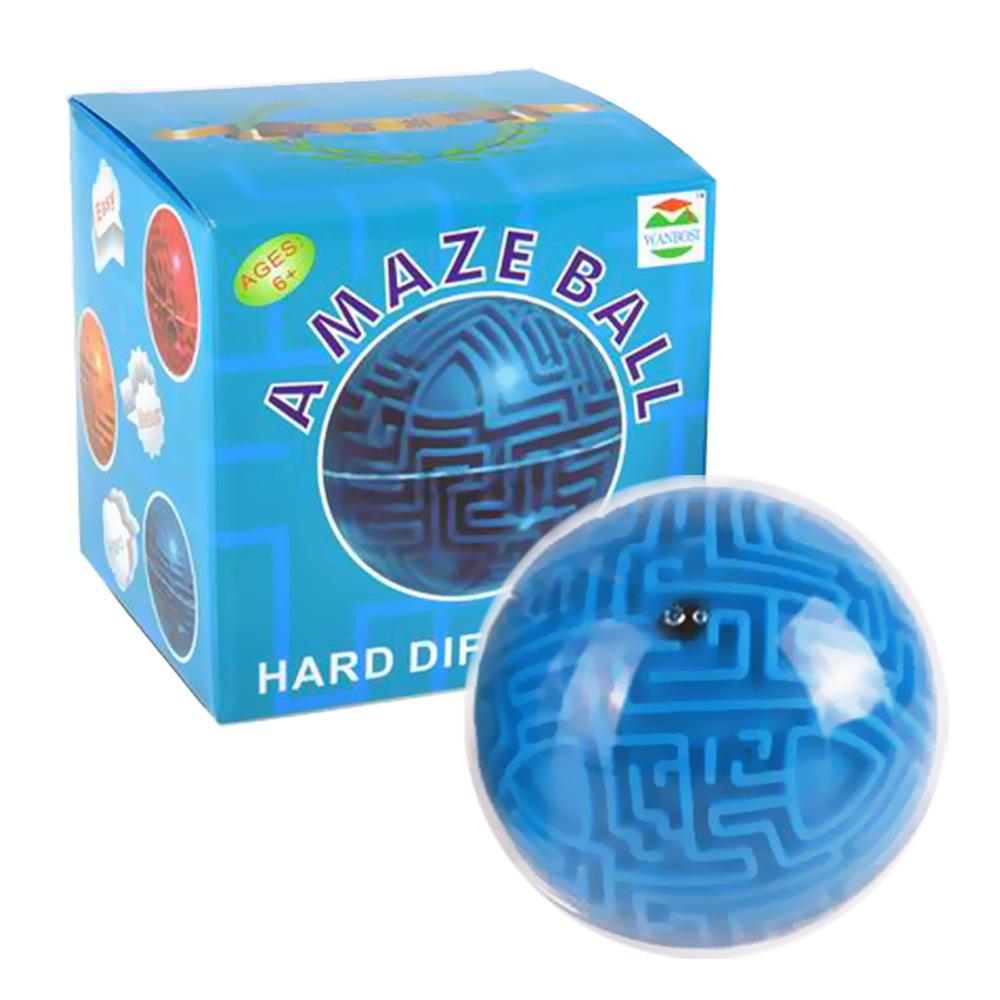 Grenzüberschreitender Labyrinthball 3D Mini Magischer Intelligenzball Magischer Dreidimensionaler Labyrinth Fliegende Untertasse